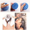Multi-functional bath brush for all hair care needs.