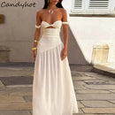 Candyhot Sexy Strapless Off Shoulder