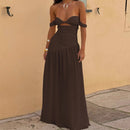 Candyhot Sexy Strapless Off Shoulder