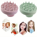 Multi-functional bath brush for all hair care needs.
