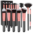 set of women's brushes