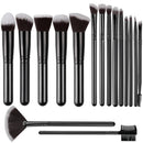 set of women's brushes