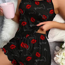 New Women's Leopard Print Printed Suspender