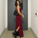 Hugcitar Black Strapless Long Sleeve Sexy