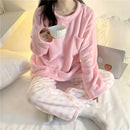 Autumn Winter Women's Flannel Pajama