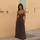 Candyhot Sexy Strapless Off Shoulder