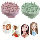 Multi-functional bath brush for all hair care needs.